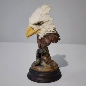 Bald Eagle Head Sculpture Mill Creek Studios Statue Artist Stephen Herrero USA
